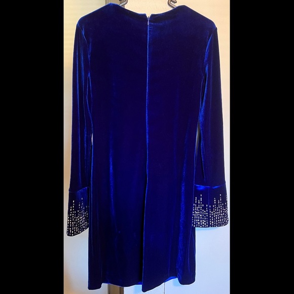 Navy Blue Calvin Klein Dress - Picture 2 of 4